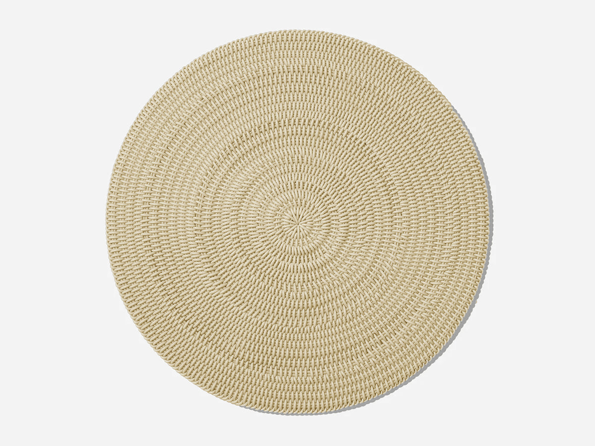 Round Rug Area Rug Shore Studios Small Monochrome Shell 