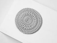 Circle Seat Cushion Seat Pad Shore Studios Small Monochrome Smoke 