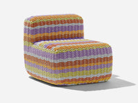 Side Chair Outdoor Lounge Chair Shore Studios Multistripe Beach Party  