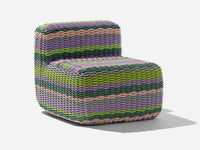 Side Chair Outdoor Lounge Chair Shore Studios Multistripe Botanic  