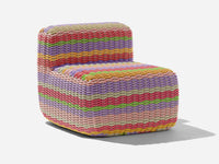 Side Chair Outdoor Lounge Chair Shore Studios Multistripe Spring Bouquet  