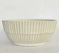 Large Carved Bowl Serving Richard Lau   