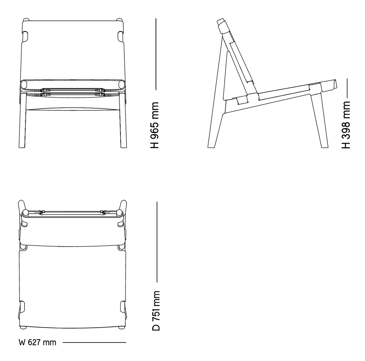 Hunter Lounge Chair Furniture Eikund   