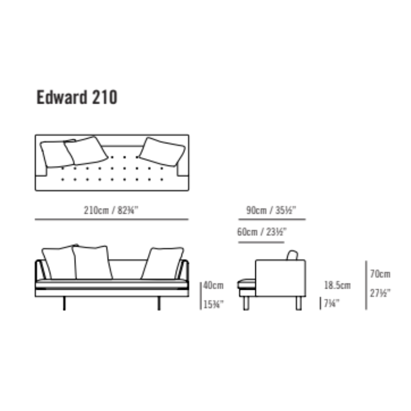 Edward Sofa Sofa Bensen   