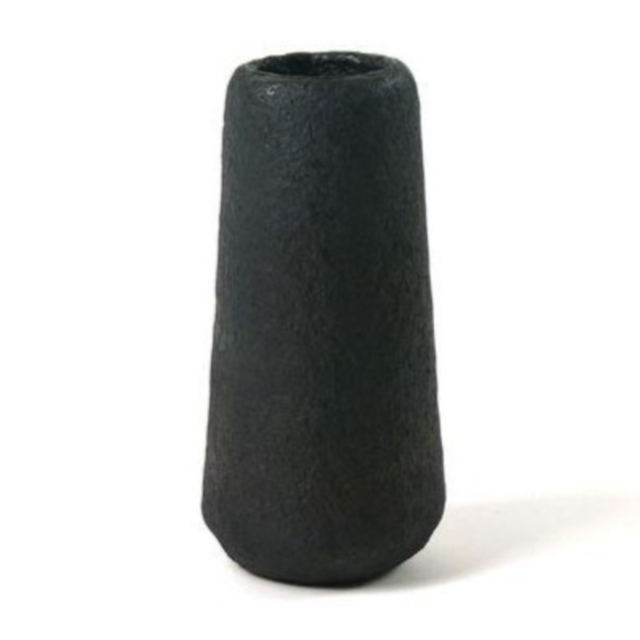 Black Paper Mache Vase, Medium Vase Sale Kinta