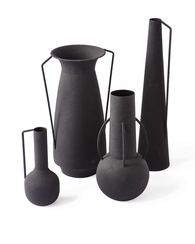 Roman Vase, Black Vase Pols Potten   