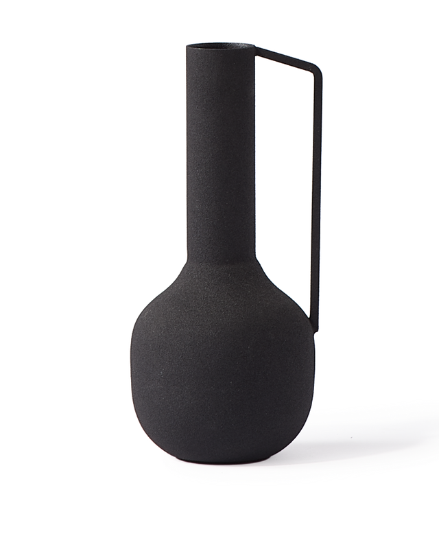 Roman Vase, Black Vase Pols Potten Small Pitcher  