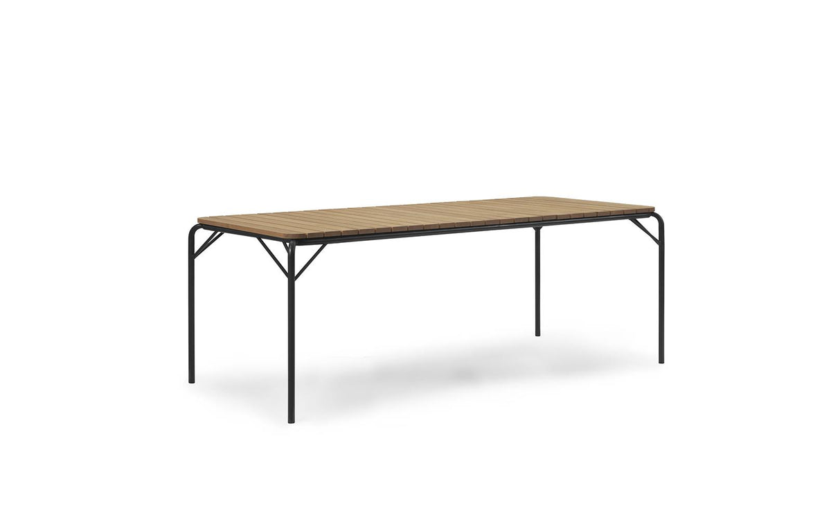 Vig Table Dining Table Normann Copenhagen Black 6 Seat 