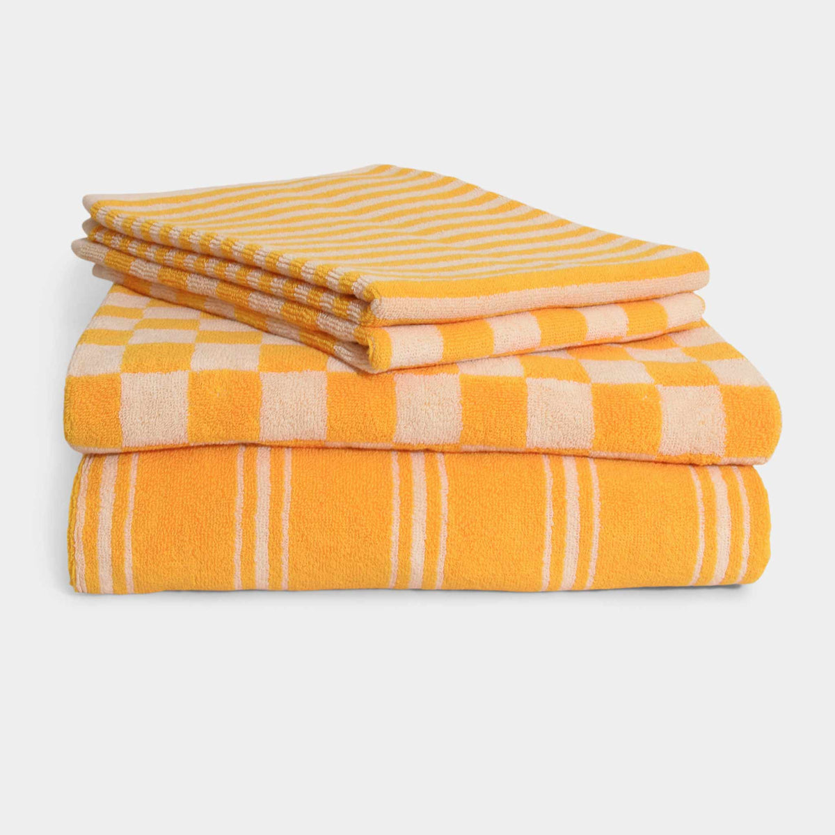 Organic Bath Sheet, Stripe Towel Homehagen   