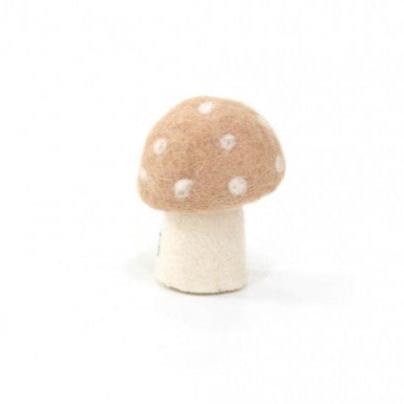 Felt Mushroom, Nude Decorative Object Muskhane Nude Dotty Small