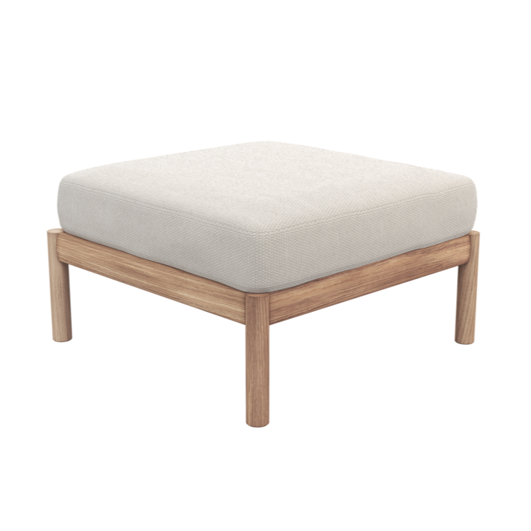 Tradition Ottoman Outdoor Ottoman FRITZ HANSEN Light Sand  