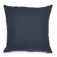 Hudson Pillow Throw Pillow Libeco 20" x 20" Without Fill Hudson Navy