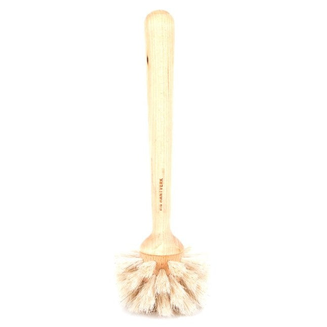 Birch and Horsehair Glass Brush Kitchen Utility Iris Hantverk   