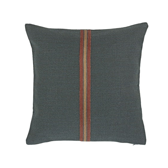 Jasper Pillow, Smoke Throw Pillow Libeco Smoke 25" x 25" Without Fill