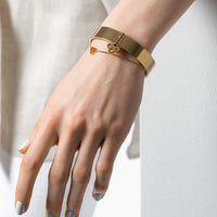 Bangle with Key Lock Bracelet Skultuna   