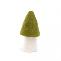 Felt Mushrooms - Anise Decorative Object Muskhane Anise Felt Morel Large