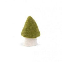 Felt Mushrooms - Anise Decorative Object Muskhane Anise Felt Morel Small