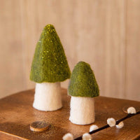 Felt Mushrooms - Anise Decorative Object Muskhane   