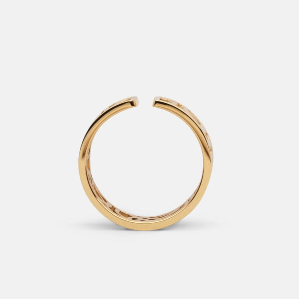 Dew Ring Wide Ring Skultuna   