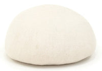 Felted Rocky Floor Cushion Pouf Muskhane Natural  