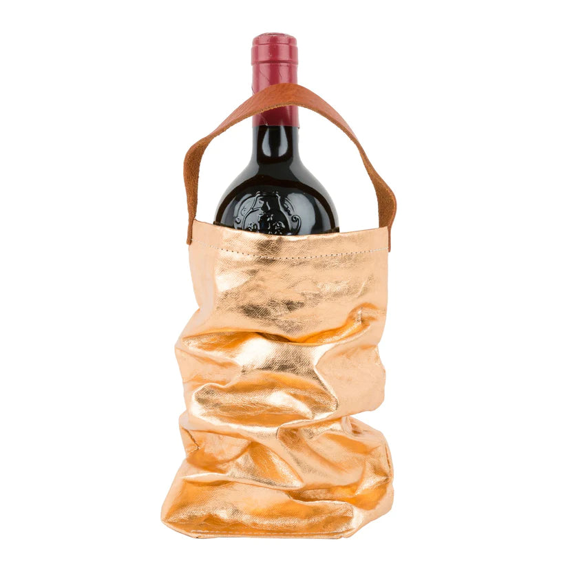 Washable Paper Wine Bag Wine Bag Uashmama Rosato  