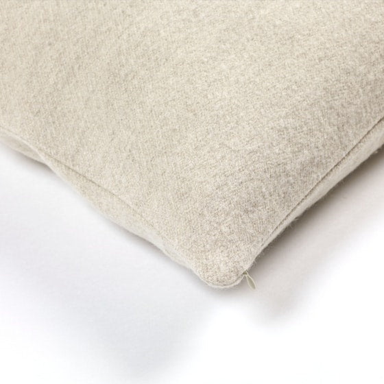 Shetland Pillow, Bone Throw Pillow Libeco   