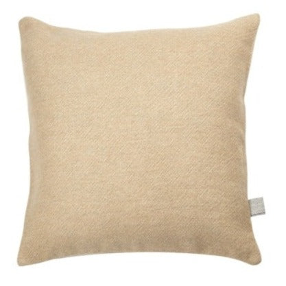 Shetland Pillow, Camel Throw Pillow Libeco 20" x 20" Without Fill 