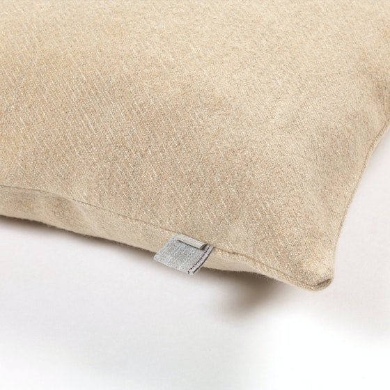 Shetland Pillow, Camel Throw Pillow Libeco   