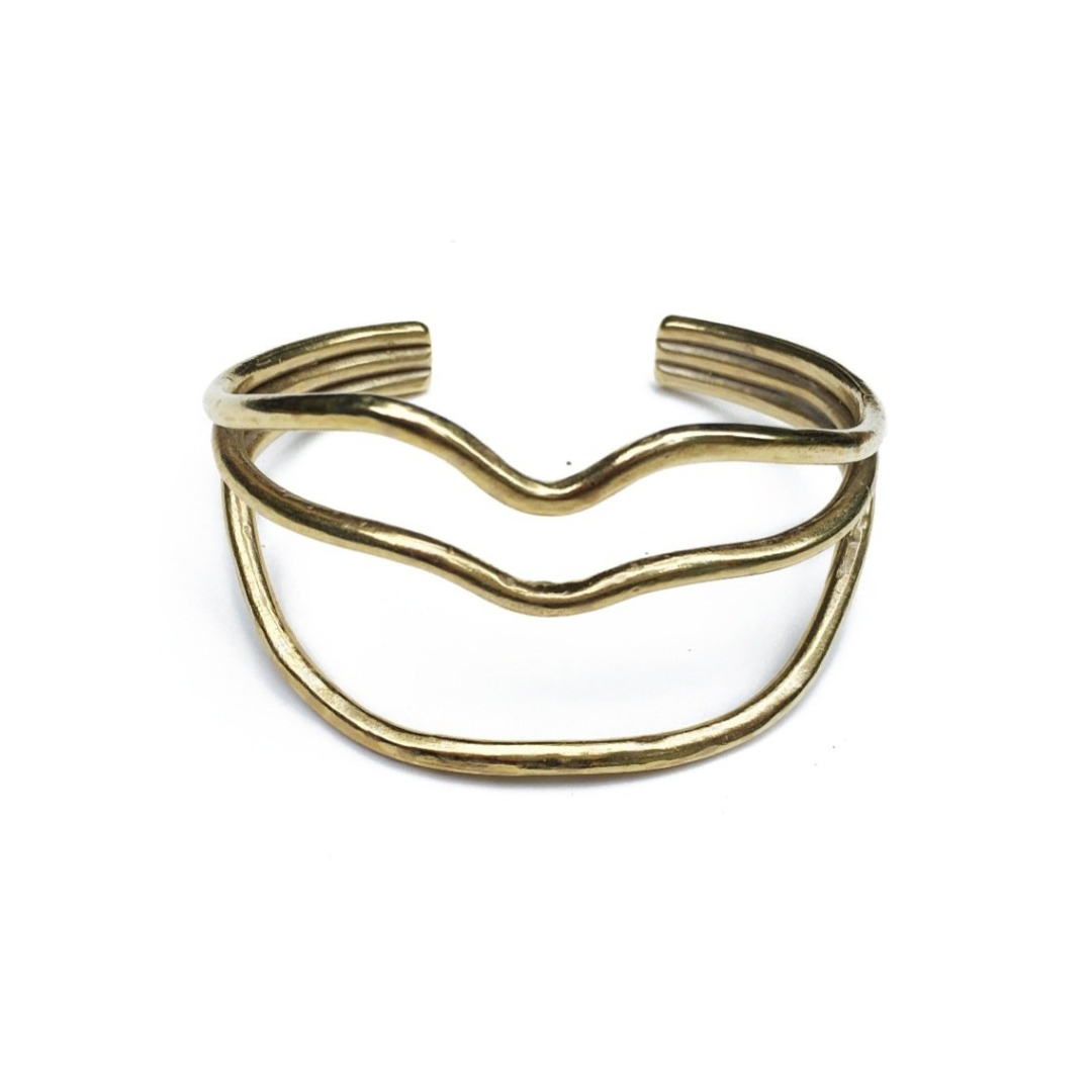 Say Cuff Bracelet Watersandstone   