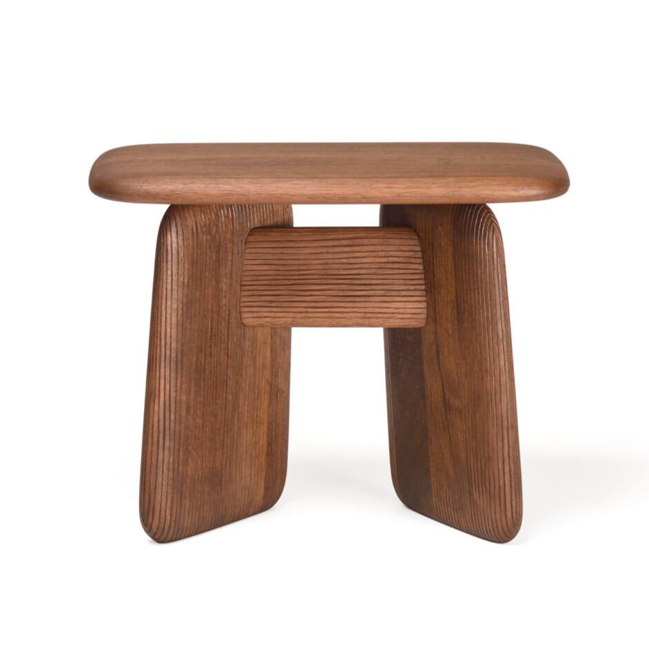 Stonehenge Stool Stool Zanat Walnut  