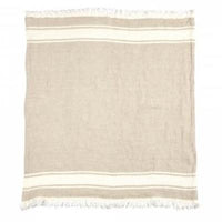 Flax Stripe Guest Towel Hand Towel Libeco Flax Stripe