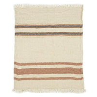 Harlan Stripe Fouta Throw Libeco Harlan stripe  