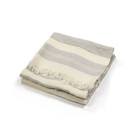 Gent Stripe Guest Towel Hand Towel Libeco   