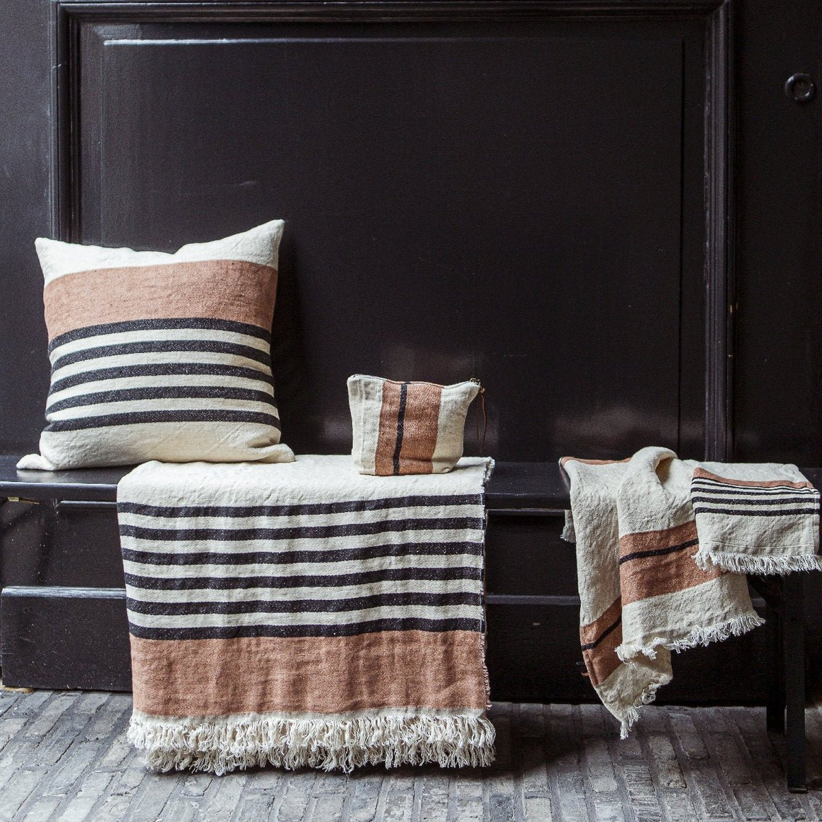 Inyo Fouta Throw Libeco   