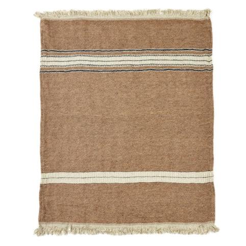 Bruges Stripe Fouta Throw Libeco   