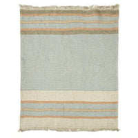 Multi Stripe Fouta Throw Libeco Multi Stripe  