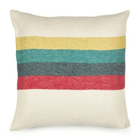 Summer Stripe Pillow Throw Pillow Libeco 20"x20" Without Insert 