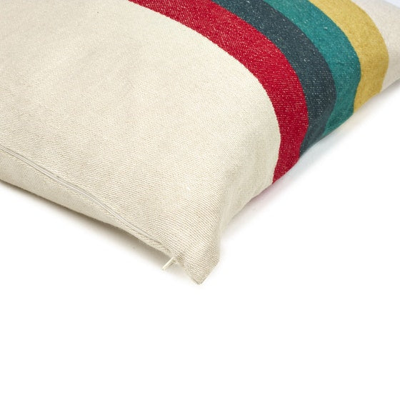 Summer Stripe Pillow Throw Pillow Libeco   