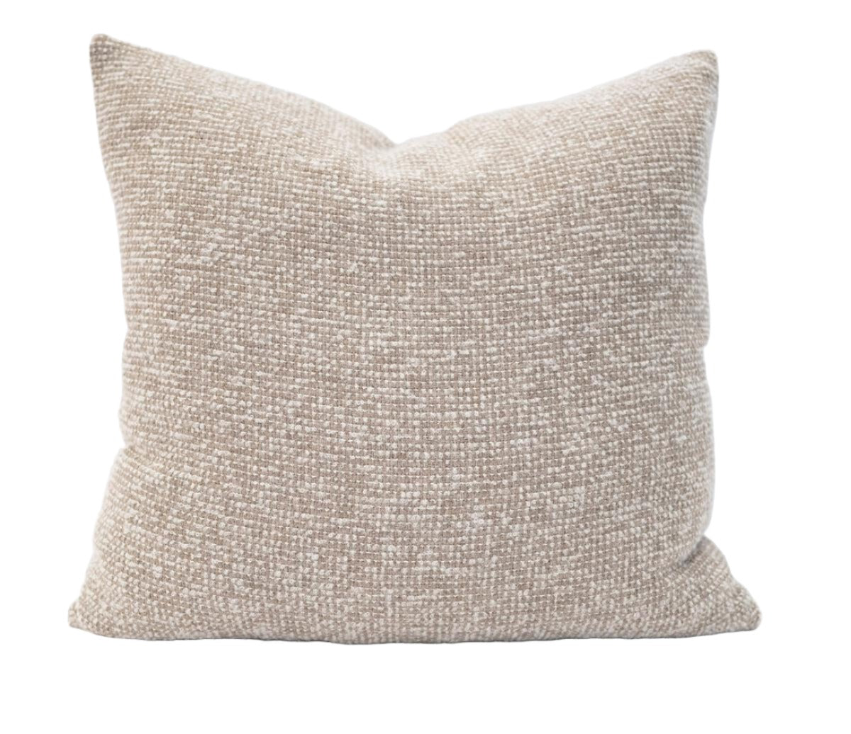 Misti Pillow Cover - Beige Throw Pillow Sien & Co.   