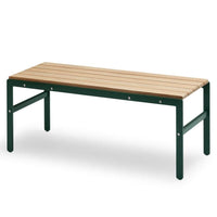 Reform Bench Outdoor Bench FRITZ HANSEN Hunter green  