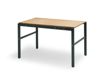 Reform Table Dining Table FRITZ HANSEN Hunter green Teak/Aluminum 