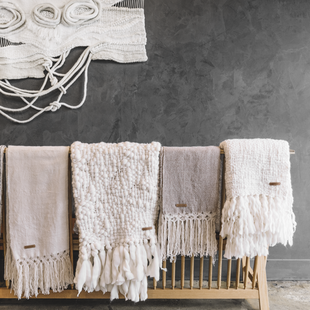 Little Cloud Organic Merino Throw Throw Animana   