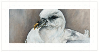 Seagull Artwork Art Print Art by Leah 30x15  