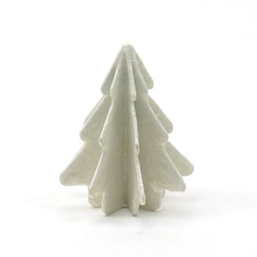 Capiz Christmas Tree, Medium in White Seasonal & Holiday Decorations Kinta   