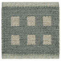 Sugar Cube Icon Rug Area Rug Kasthall Slate Blue 3'x 9' 