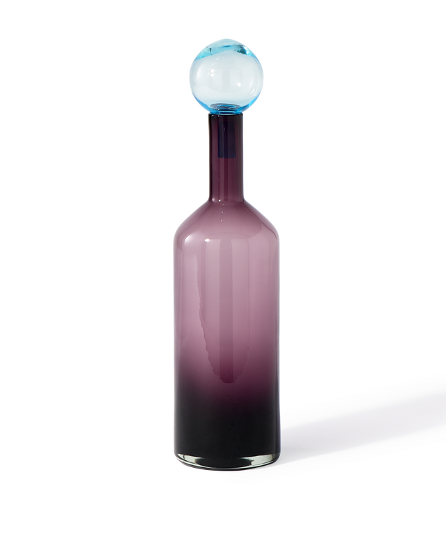 Bubbles and Bottles Decorative Object Pols Potten Purple  