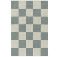 Checkerboard Icon Rug Area Rug Kasthall 2’10” x 7’11” Polarized Blue 