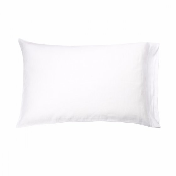 California Pillow Case Pillow Case Libeco Standard Optic White 