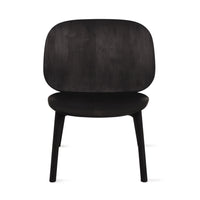 Unna Lounge Chair Lounge Chair Zanat Maple Black Stain  