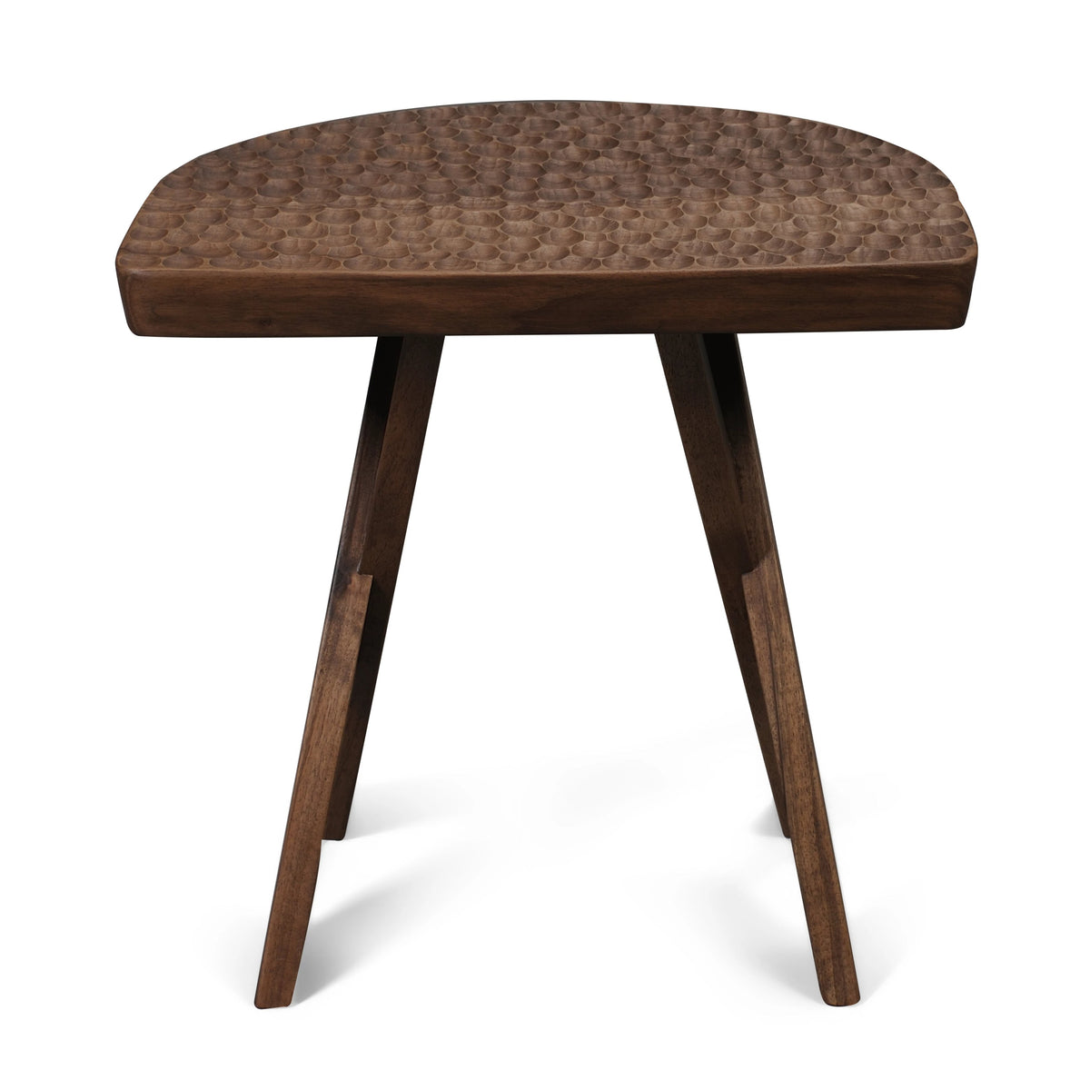 Touch Stool Half Moon Stool Zanat Oak Oil  